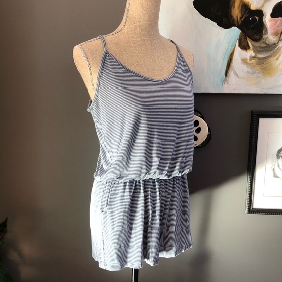 Striped Jersey Romper - Picture 5 of 9